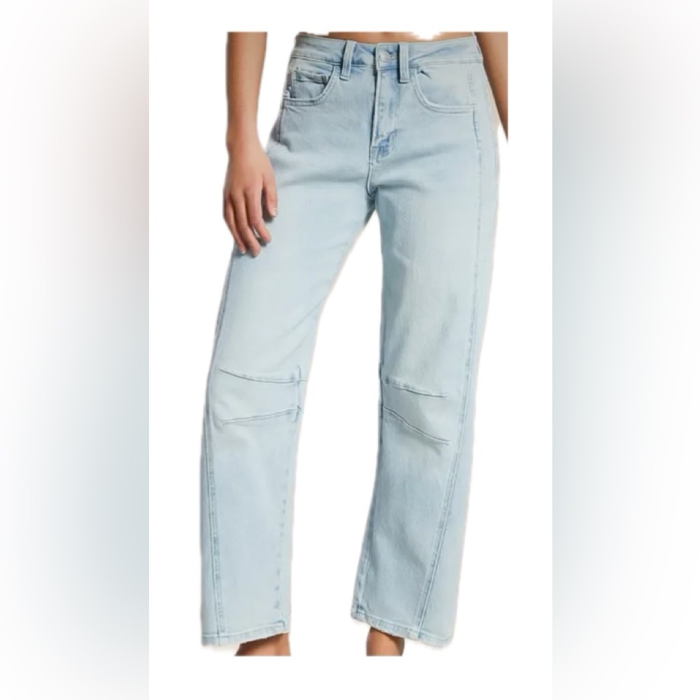 Flying Monkey Light Blue Straight Leg Jeans